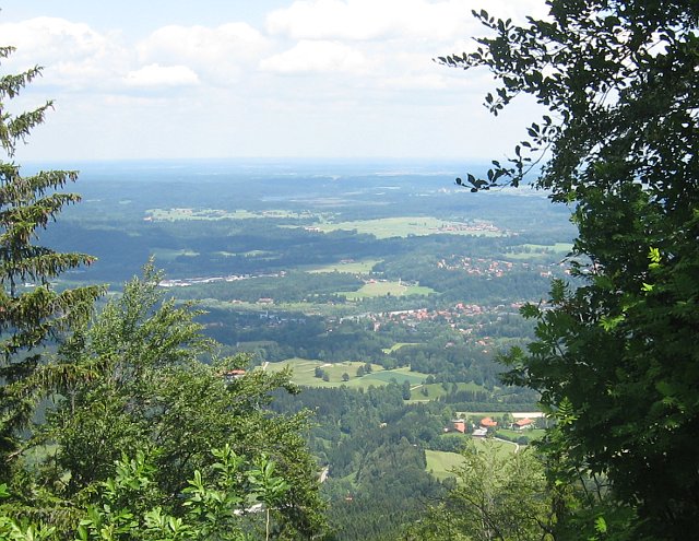 Aussicht vom Blomberghaus gen Nordosten