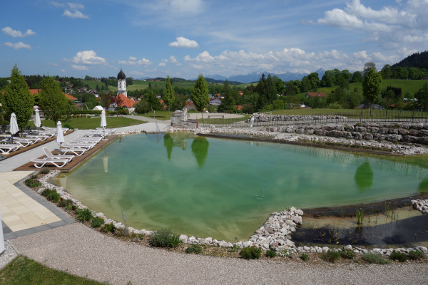 Blick vom Balkon gen Westen