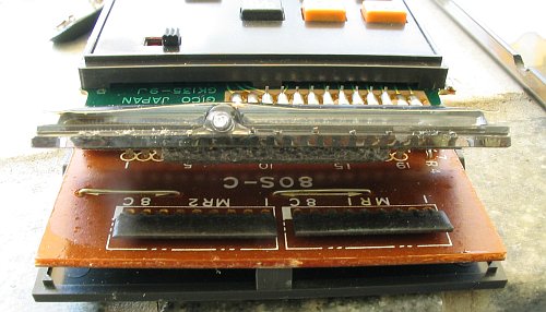 Seitenansicht Display