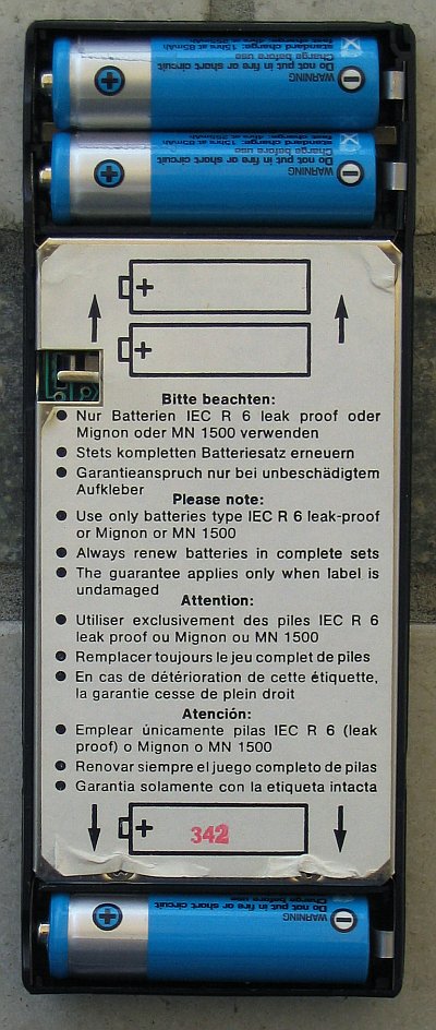 Batteriefach