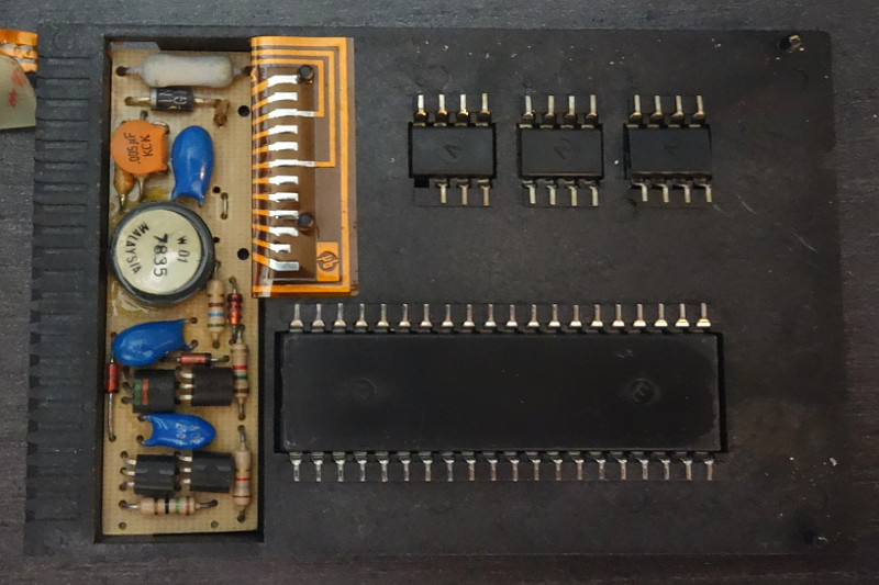 Innenansicht der Elektronik