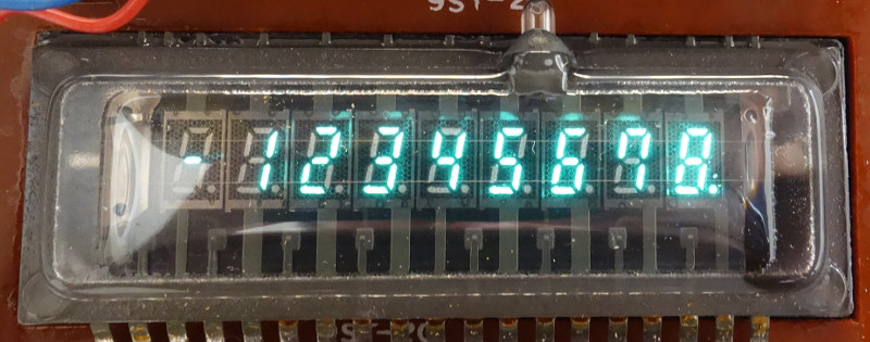 Digitron-Display Futaba 9-ST20 81