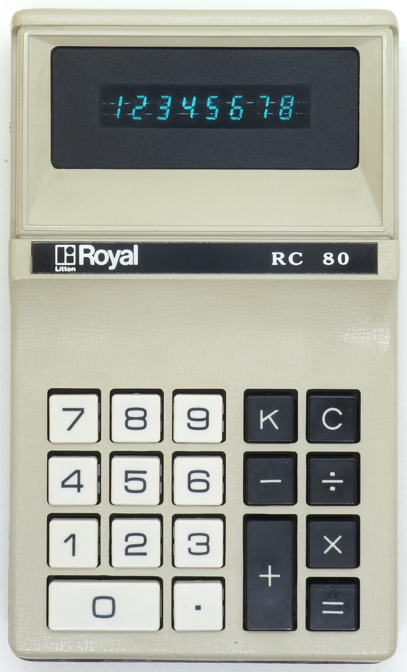 Royal RC 80 K, produziert von Litton